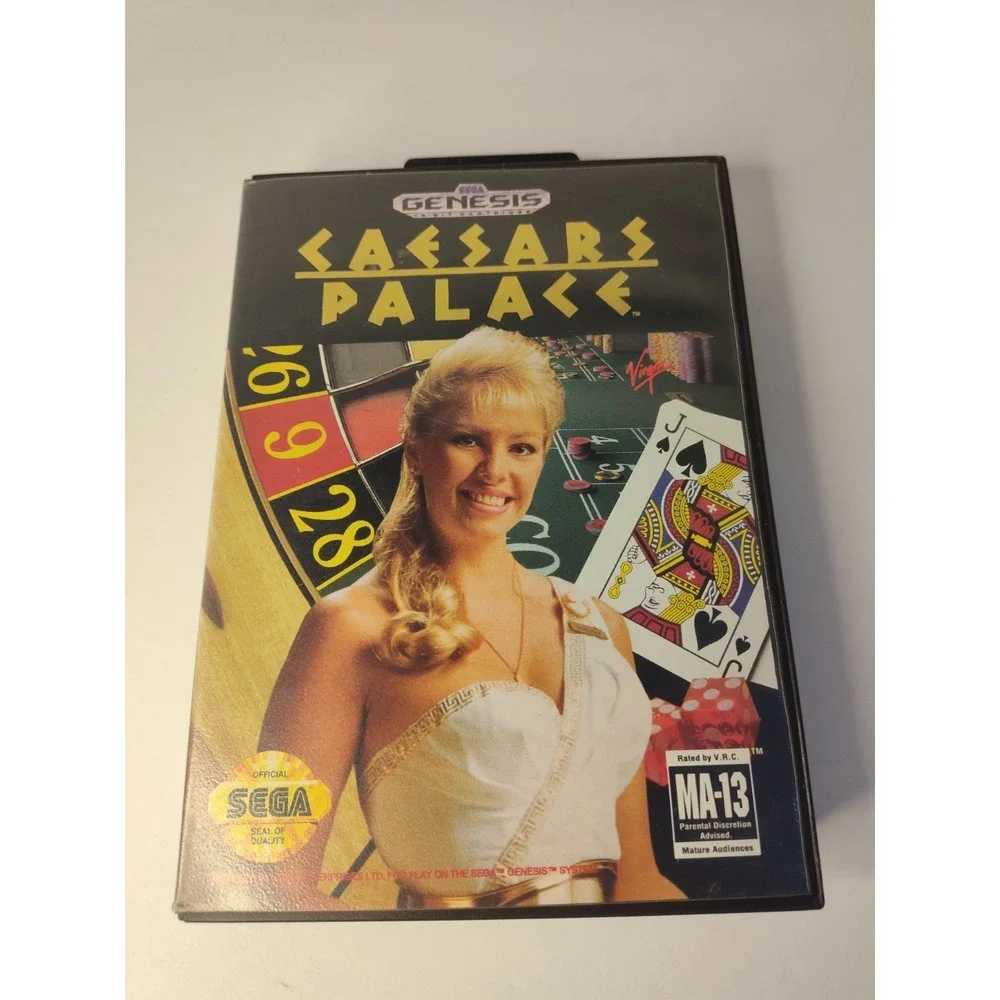Caesars Palace (Sega Genesis, 1993) New Open Box